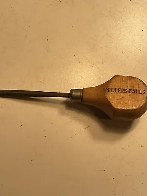 Vintage Millers Falls Small Wood Gouge • $11