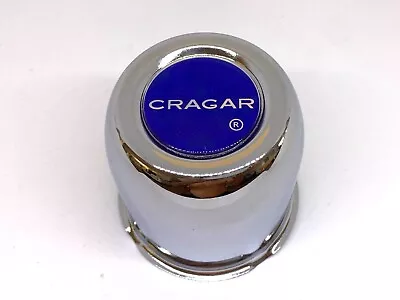 4 Wheel Centre Caps Chrome Steel 80mm Diam For Cragar SST Wheels • $99