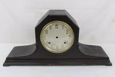 Vintage New Haven Mantle Shelf Clock W/ Pendulum Chime Made In USA Wooden Case • $59.99