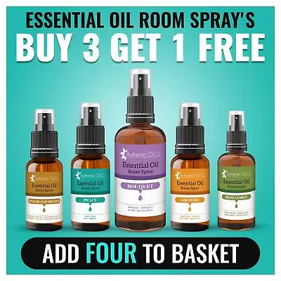 Essential Oil Room Spray Mist Fragrance Spritz Freshener • £10.99