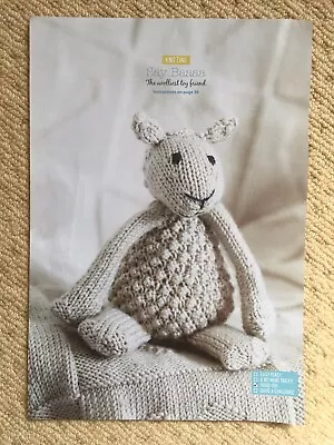 Say Baaa Toy Lamb Knitting Pattern • £1