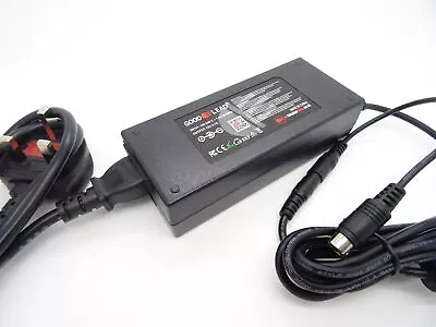 12V 4 Pin Din Plug ACDC Adaptor Power Supply For Dual Codec LiteOn DVR Box • £19.89