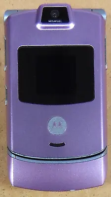 Motorola RAZR V3m - Pink And Silver ( Verizon ) Very Rare Flip Phone • $84.99