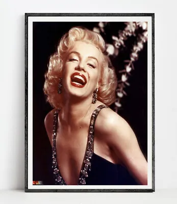 Marilyn Monroe Wall Art Print Poster Interior Decor Picture High Quality Size A4 • £4.99