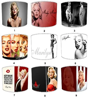 Lamp Shades Ideal To Match Marilyn Monroe Cushion Covers Duvet Bedding Wall Art. • £27.99