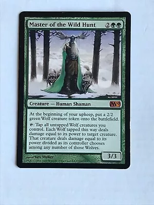 MTG Magic The Gathering English Core Set 2010 Master Of The Wild Hunt NM • $14