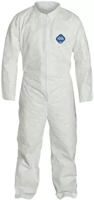 Dupont TY120S Disposable White Tyvek Coverall Suit (Sizes M-3XL) • $11.95