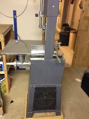 2-in-1 Commercial Butcher Band Saw 550w Meat Slicer And Sausage Stuffer Maker • $200