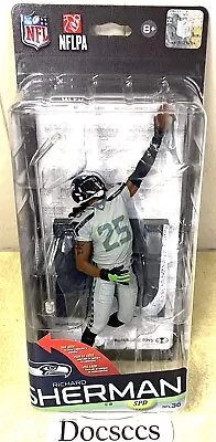 McFarlane RICHARD SHERMAN Seahawks 49ers Chase Variant CL NFL 36 Rookie Debut • $19.99