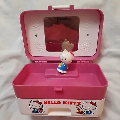 £38.47 • Buy HELLO KITTY Vintage Sanrio 1983 Child Guidance Plastic Jewelry Box RARE 