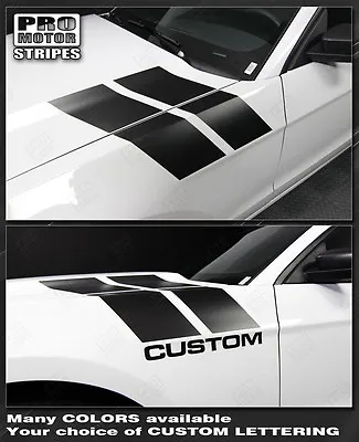 Ford Mustang 2005-2014 Fender Hash Side Accent Stripes Decals (Choose Color) • $29.40