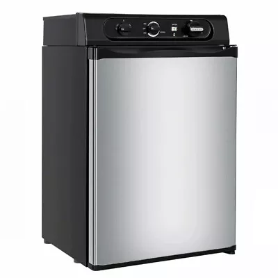 $446.99 • Buy Propane Refrigerator 3 Way Camper Gas Fridge 120V 12V LPG 2.1 Cu.Ft RV US