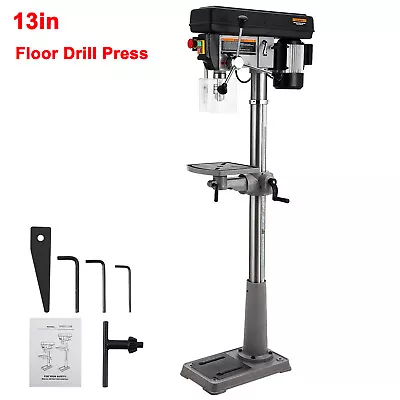 13'' Floor Drill Press Pure Copper Motor 120V Variable Speed 288-3084RPM W/Guard • $439.99