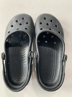 £17.94 • Buy Crocs Kids Shayna Slingback Maryjanes Slip On Shoes Khaki Green Size 12-13