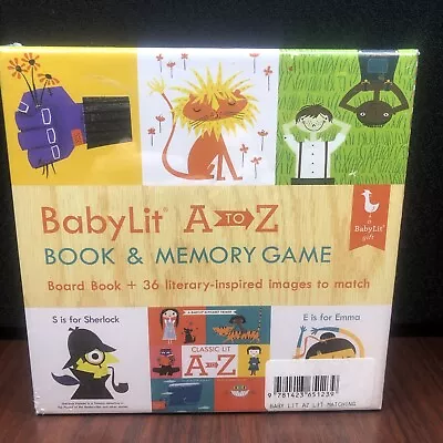 BabyLit A To Z Book & Memory Game NEW! • $7