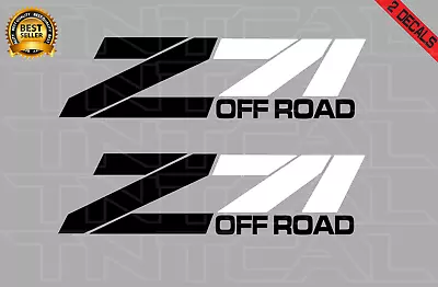 Z71 Off Road Decal Set Fits Chevy 1997-1999 Silverado GMC Truck Black/white • $25.70