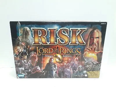 $44.99 • Buy RISK Lord Of The Rings Trilogy Edition Board Game 2003 100% Complete With Ring!
