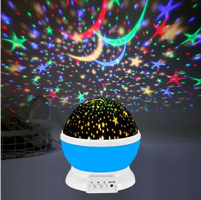 $15.95 • Buy Star Sky Projector Light Lamp Rotating Starry Baby Room LED Night  Kids Gift  AU