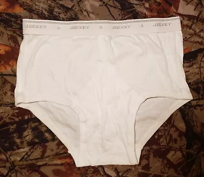 Vintage Jockey Men's Y-FRONT White Briefs Underwear Medium 34 • $10