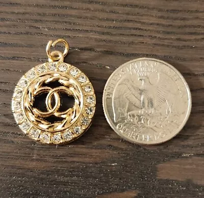 Chanel 1pcs Vintage Buttons And Zipper Pulls Stamped • $20