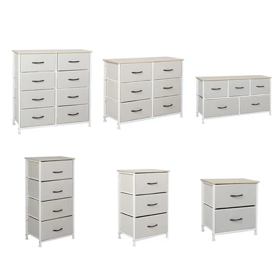 $45.99 • Buy Levede Storage Cabinet Tower Chest Of Drawers Dresser Tallboy Drawer Beige