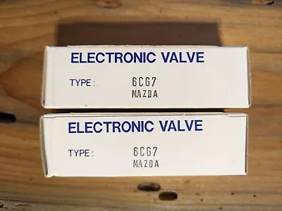 6CG7 Vacuum Tube Mazda Lot Of 2 Tested • $40