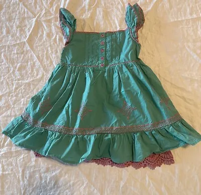 Matilda Jane Needle And Thread Dress Girls Once Upon A Time Size 2 Toddler • $14.99