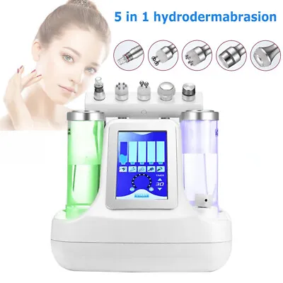 5 In1 Water Dermabrasion Deep Cleansing Hydro Dermabrasion Hydra Facial Machin • $320