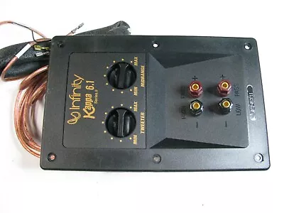 Infinity Kappa 6.1  Series Ii  3-way Crossover/ Input Plate • $39.60