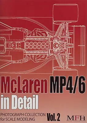 MFH Book McLaren MP4/6 In Detail PHOTOGRAPH COLLECTION Model Factory Hiro • $24.59