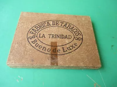 Empty Cigar Box  Fabrica De Tabacos   Vintage • $10