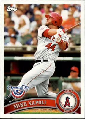 2011 Topps Opening Day Baseball Card #97 Mike Napoli • $1.99
