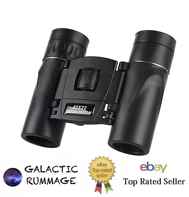 40x22 Binoculars HD Powerful 2000m Long Range Folding Mini Telescope • $17.99