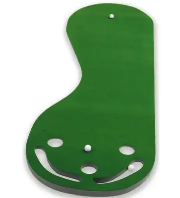 Incline Green Putting Par Practice Golf Aid Trainer Mini Home Mat Indoor Out New • $46.01