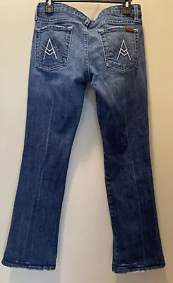 7 For All Mankind Women’s Size 28 A’ Pocket Flip Flop Jeans • $15.99