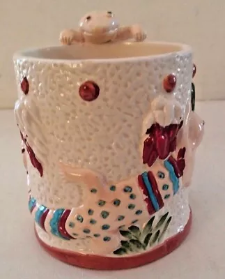 Santa Fe Cologne Lizard Handle Ceramic Coffee Cup Mug MINT • $16.16