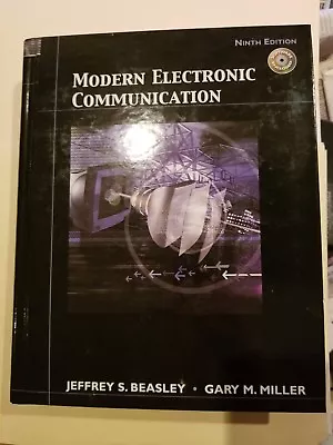 Modern Electronic Communication Jeffrey Beasley & Miller 9th Ed. Hard Cover • $40