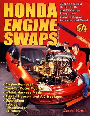 Honda Acura Engine Swaps Book Manual Bonk • $34.95