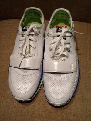 £37.31 • Buy Nike Trainer One 88 Womens Tennis Shoes Size 10 B White,,blue,yellow 407867-111