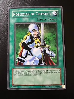 Nobleman Of Crossout RP02-EN011 Common Retro Pack 2 Near Mint Yugioh • £1.13