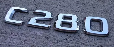 Mercedes Benz C280 Emblem Letters Badge Decal Trunk OEM Genuine Original Stock • $16.04