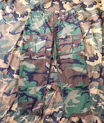 US Raid Modified Woodland BDU Trousers Large Crye • $37.34