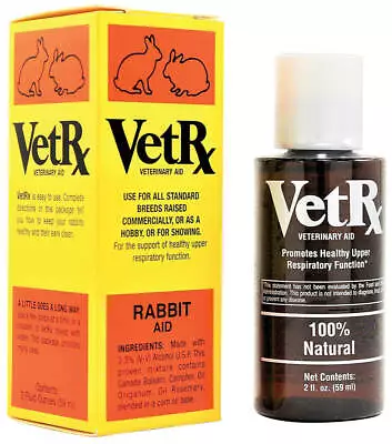 VetRX Rabbit Aid For Respiratory Support 2fl Oz (59ml) • $12.99