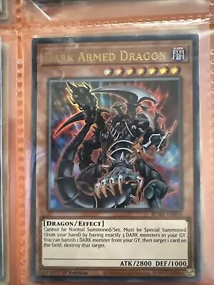 BLMR-EN054 Dark Armed Dragon :: Ultra Rare 1st Edition Mint YuGiOh Card • £0.99