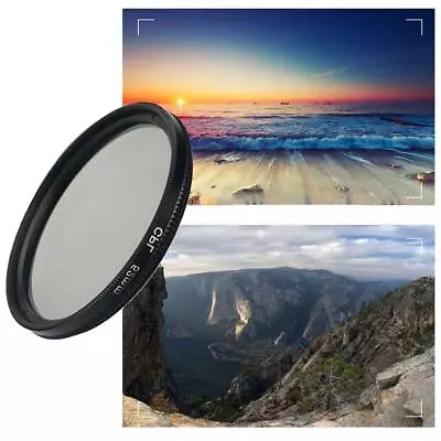 52mm Circular Polarising CPL Filter For 650D 700D D3200 Nikon D3300 New  FAST • $13.23