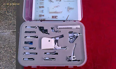 Sewing Foot Feet 15 Piece Set Bernina Bernette B3855566065668080E82E90 • $28.50