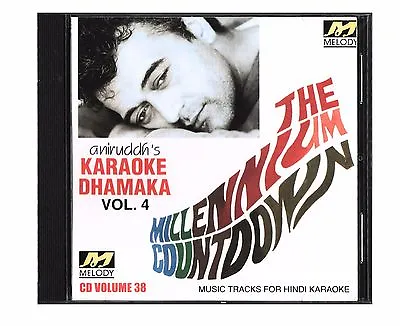 £14.99 • Buy Hindi CD Bollywood Aniruddh's Karaoke Dhamaka Vol 4 The Millennium Countdown