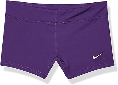 Nike Girls Performance Volleyball Shorts Purple Size XL X-large • $12.50