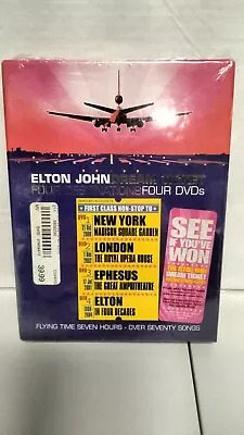 Elton John - Dream Ticket (DVD 2005) Four Destinations 4 DVDs Sealed NEW • $17.95