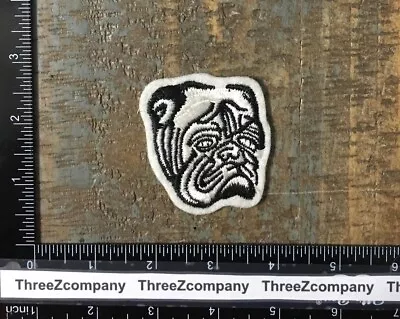 Vintage ENGLISH BULLDOG Dog Breed Animal Pet Sew-On Patch 1960’s Felt • $6.75